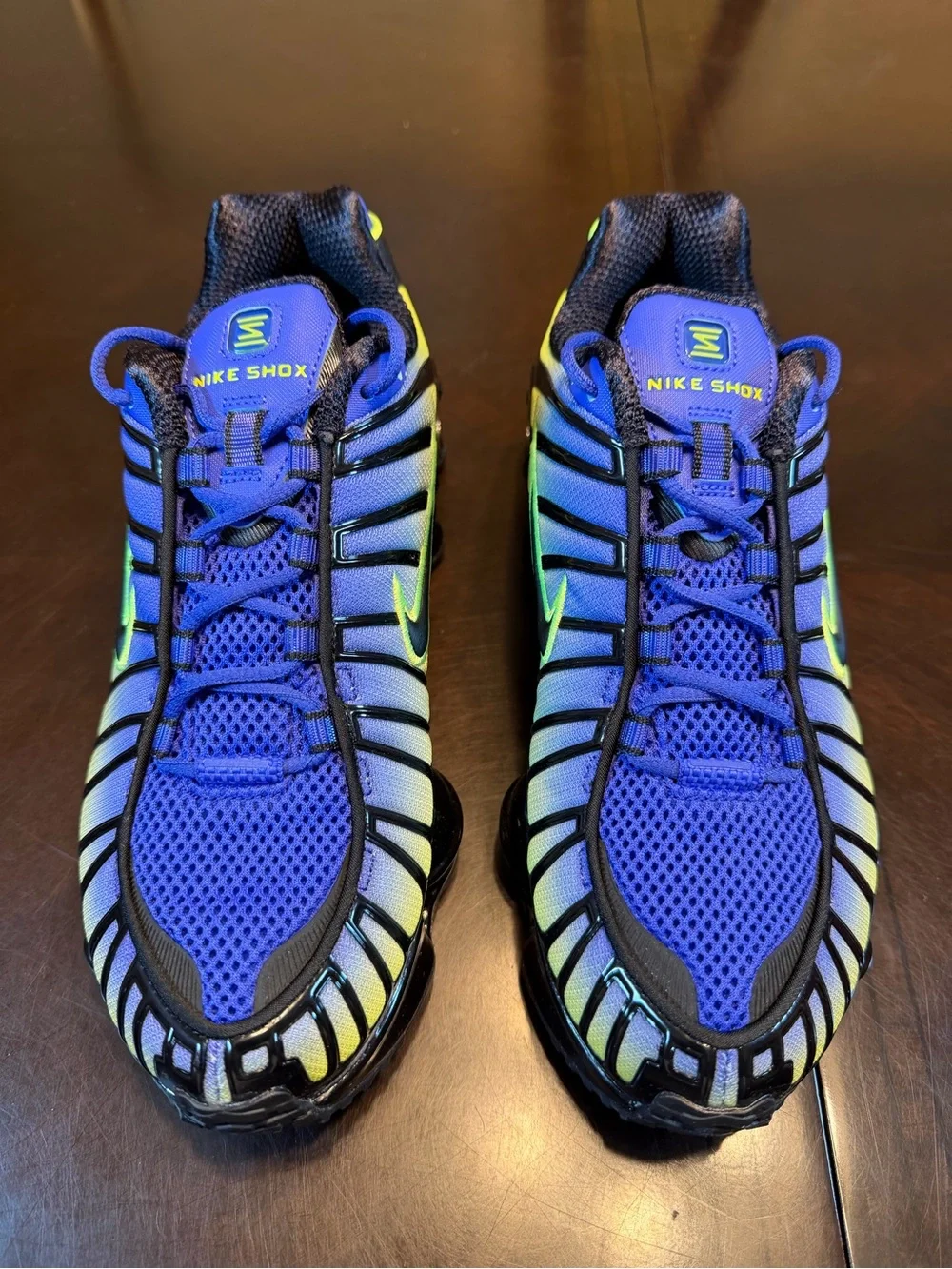 New Nike Shox TL Blue Volt Sneakers Shoes Size US 7